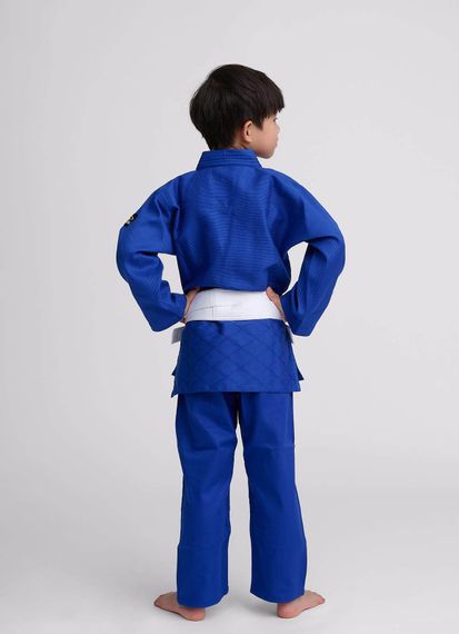 Синє дитяче кімоно для дзюдо IPPON GEAR FUTURE 2, 140 см | Зображення 3