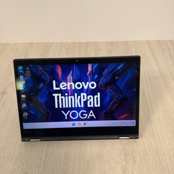 Ультрабук-трансформер Lenovo Thinkpad L13 Yoga Gen 2/13.3" (1920x1200) IPS Touch / Intel Core i5-1135G7 (4 (8) ядра по 2.4 - 4.2 GHz) / 8 GB DDR4 / 256 GB SSD M.2 / Intel Iris Xe Graphics / WebCam / Стілус б/в | Зображення 9