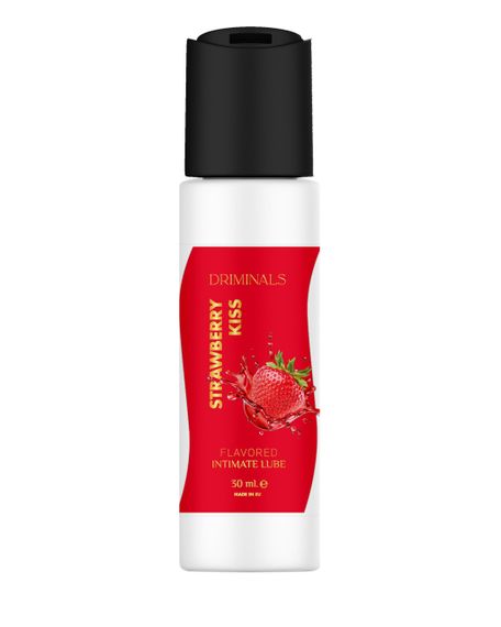 Смаковий лубрикант Driminals KISS Strawberry, 30 мл Sex Aura