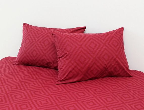 Комплект постільної білизни TAGtekstil ранфорс сімейний R129Red | Зображення 1