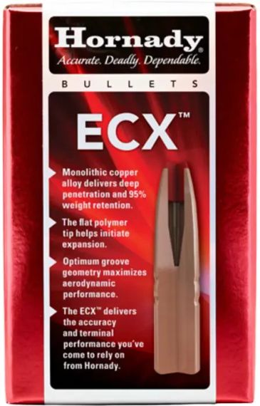 Куля Hornady ECX кал .30 маса 165 гр (10,7 г) 50 шт