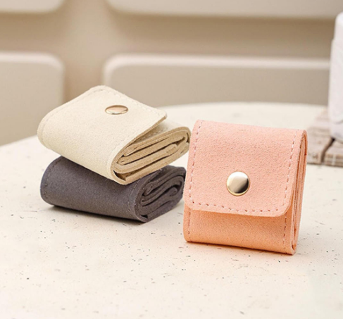 Органайзер(міні) для зберігання прикрас , футляр для біжутерії Відкритий 24x5 см, Складений 5x6см | Зображення 3