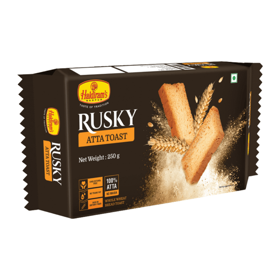 Сухарі з пшеничного борошна  Atta Bread Toast 250г Haldiram's 8904004417319
