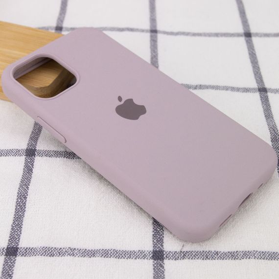 Чохол Silicone Case Full Protective (AA) для Apple iPhone 13 (6.1") Сірий/Lavender | Зображення 1