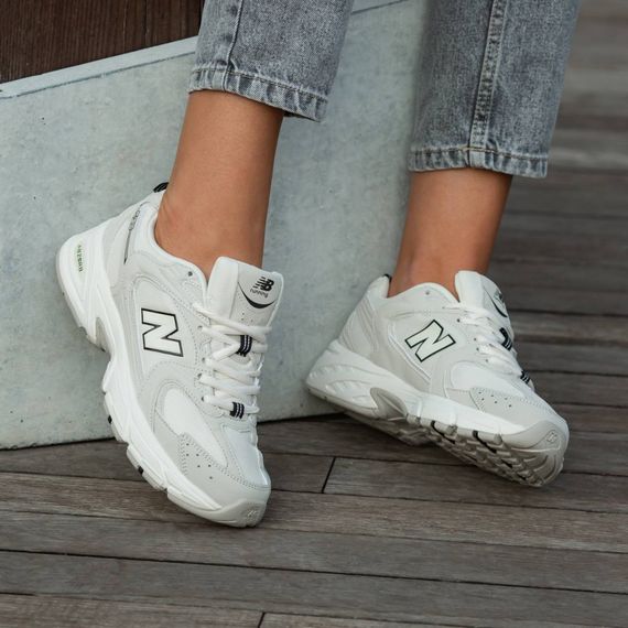 Демісезонні кросівки New Balance колір бежевий