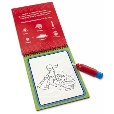Набор для творчества Melissa&amp;Doug Волшебная водная раскраска Спорт (MD30175) | Зображення 1