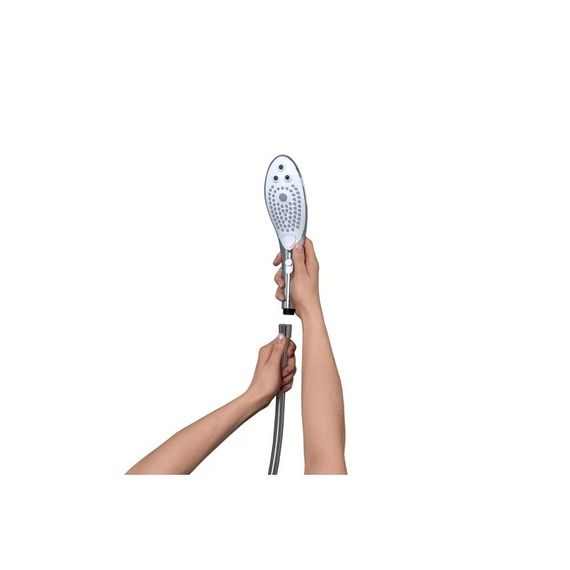Насадка на душ для мастурбації Womanizer Wave, срібна sexstyle | Зображення 5