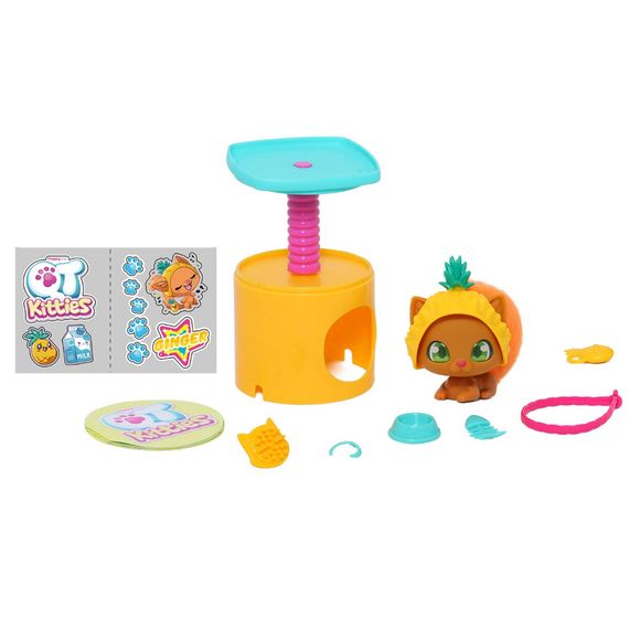 Дитячий ігровий набір "Кошеня Джинджер" QT Kitties 450001-5 фігурка, будиночок, аксесуари | Зображення 5