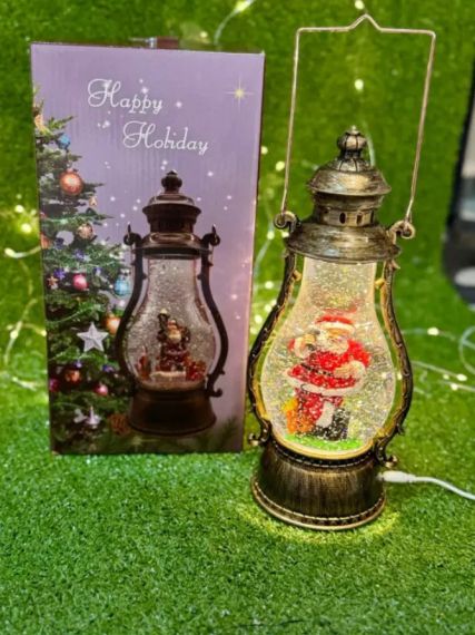 Новорічний музичний світильник "Санта Масляна Лампа 812"