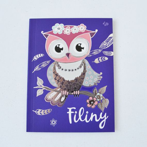 Блокнот 4Profi  "Filiny" grape 40 арк. формат А5 903689