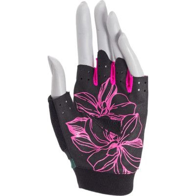 Перчатки для фитнеса MadMax MFG-770 Flower Power Gloves Black/Pink XS (MFG-770_XS) | Зображення 1