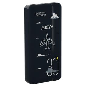Зовнішній акумулятор Mibrand Mriya 30000mAh 20W Black
