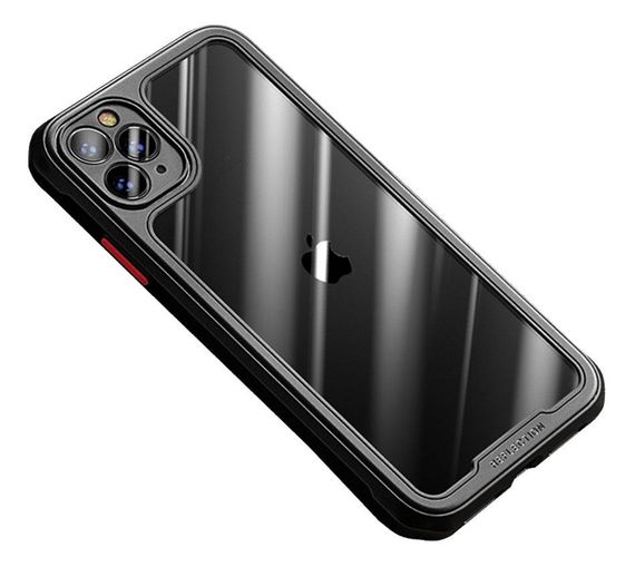 Протиударний бампер чохол Primolux Refraction Case для смартфона Apple iPhone 11 Pro - Black | Зображення 2