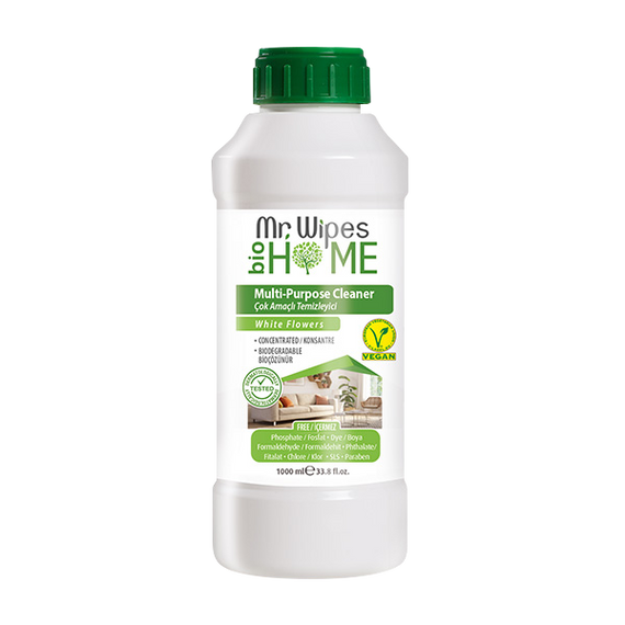 Концентрированный мультифункциональный очиститель Farmasi Mr. Wipes "Белые цветы" 1000 мл | Зображення 7