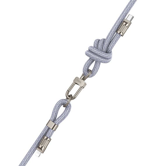 Дата кабель-шнурок Hoco GH7 Elegant Type-C to Lightning (1.8m) | Зображення 2