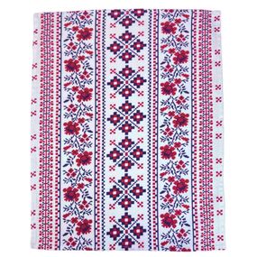 Рушник Emily 113098  45х60 см  бавовна червоний, бiлий