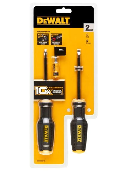 Набір викруток DeWALT TOUGHSERIES MAX FIT 2 шт. (DWHT62057-0) | Зображення 1
