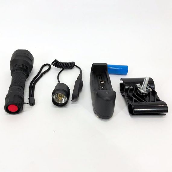 Потужний кишеньковий ліхтарик Bailong BL-QC8 XPE | Тактичні ліхтарі | Ліхтар EG-941 ручний тактичний | Зображення 8