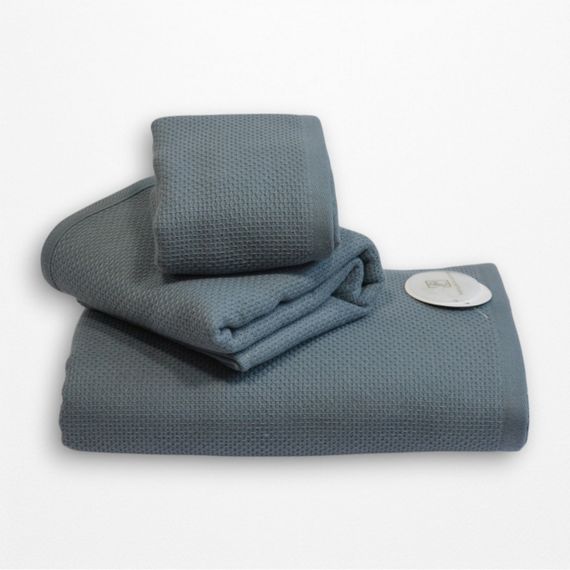 Набор полотенец Pupilla Bernini с кантом Indigo