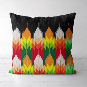 Подушка декоративная Soft Орнамент Листя 45x45 см (45PST_23J007)