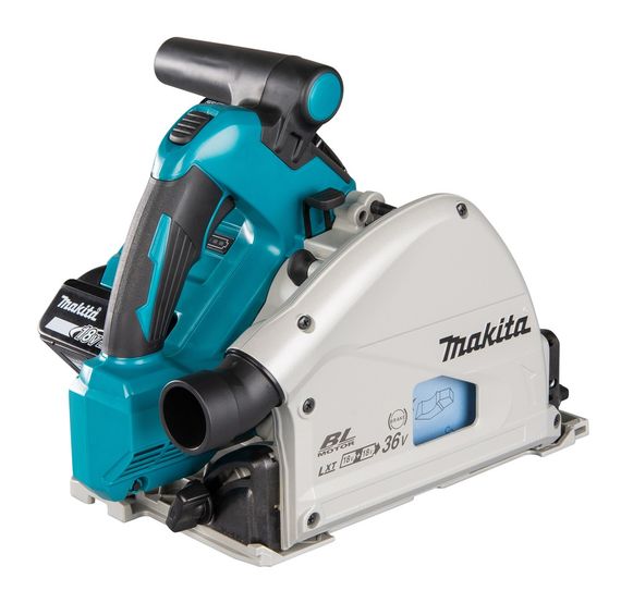 Пила дискова заглибна акумуляторна Makita DSP600Z (165 мм, 2500-6300 хв-1, 56 мм, BL, LXT, без акумуляторів та зарядного пристрою) | Зображення 1