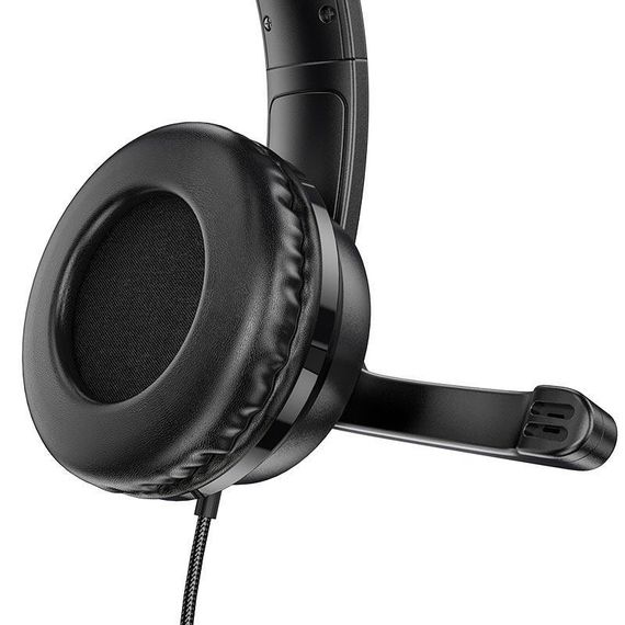 Навушники Hoco W103 Magic tour gaming headphones Black | Зображення 2