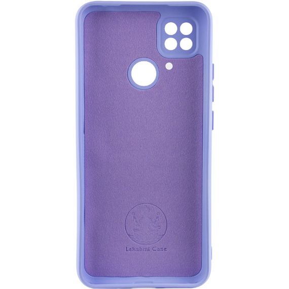 Чехол Silicone Cover Lakshmi Full Camera (A) для Xiaomi Poco C40 Сиреневый / Dasheen | Зображення 1