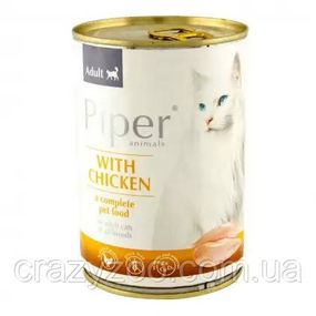 Влажный корм для котов Dolina Noteci Piper Chicken с курицей 400 г DN151-302193