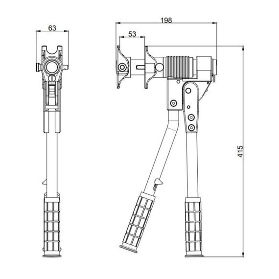 Набір інструментів Thermo Alliance для аксіального фітинга d16-32 ручний STD-301 | Зображення 1