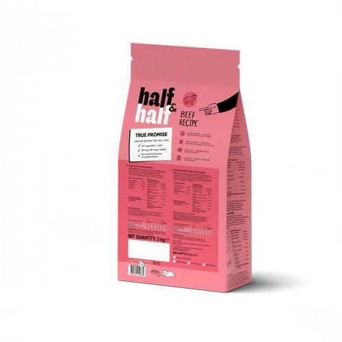Сухий корм Half&Half для кошенят, з яловичиною, 2 кг | Зображення 1