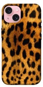 Чохол з картинкою Леопардовий принт для Apple iPhone 15 (6.1")