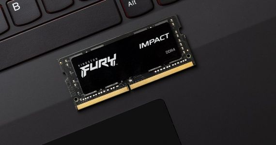 Пам&#039;ять ноутбука Kingston DDR4 16GB KIT (8GBx2) 3200 FURY Impact KF432S20IBK2/16 | Зображення 5