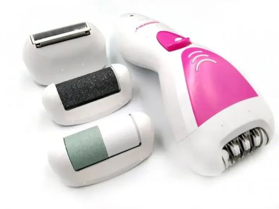 Женский эпилятор электробритва 4 в 1 Geemy GM-7006 | Зображення 2