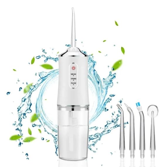 Ирригатор портативный Oral Irrigator 3 режима работы, 2 насадки | Зображення 3