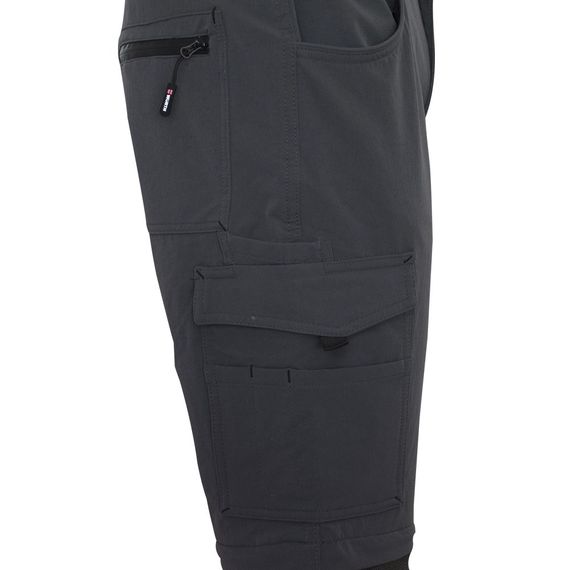 Штани робочі VIGGO 2в1, антрацит, розмір XL | Зображення 3