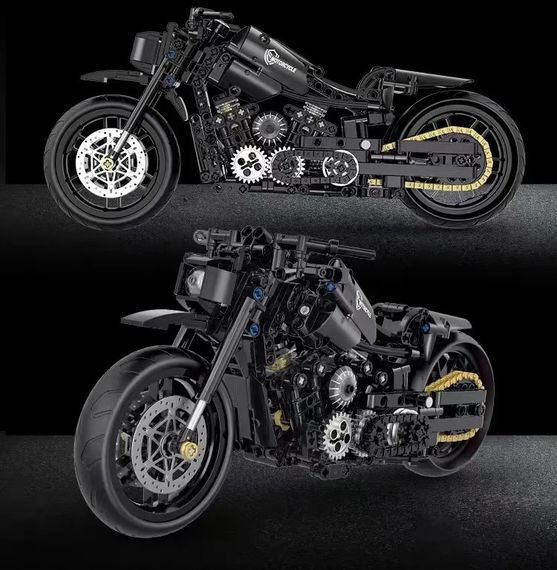 Модель мотоцикла Lego конструктор 586 шт. Harley-Davidson конструкор | Зображення 3