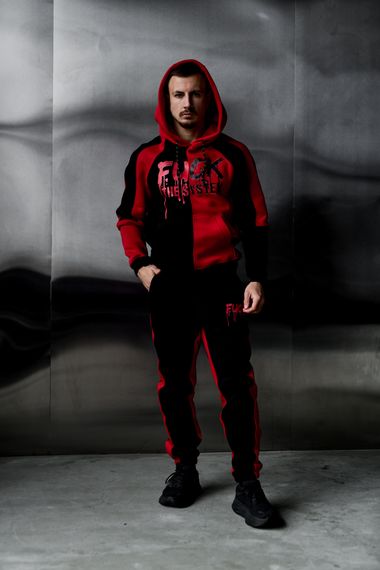 Спортивний костюм утеплений дтф