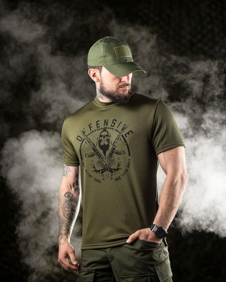 Тактическая футболка Oblivion defensive oliva ДЛ6589 | Зображення 2