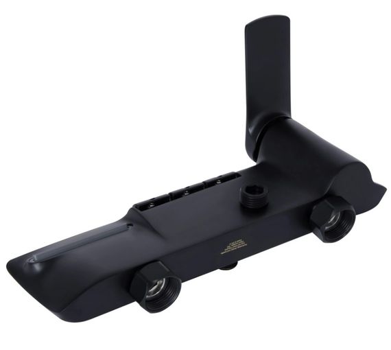 Душова система універсальна Qtap Slavonice Black Matt з виливом QTSLA111BLM45906 | Зображення 3