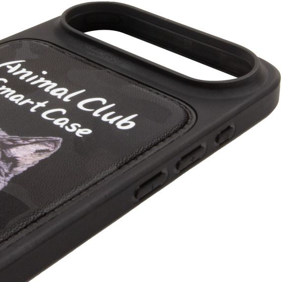 TPU+PC чохол Animal Club для Apple iPhone 17 Air (6.5") Black | Зображення 3