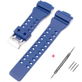 Ремінець для Годинник C2asio G-Shock GA-100/110 Blue SI