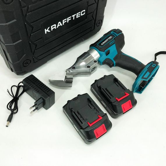 Ножиці по металу для профнастилу Krafftec, Електроножиці по металу листові Електричні ножиці WL-63 | Зображення 3