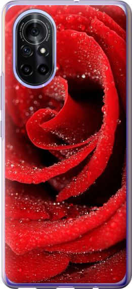 Чехол на Huawei Nova 8 Красная роза "529u-2245-17620"