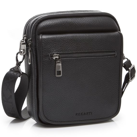 Чоловіча шкіряна сумка багатофункціональна Tiding Bag TD-11496