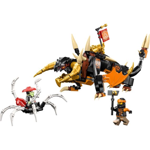 Конструктор LEGO Ninjago Земляний дракон Коула EVO 285 деталей (71782) | Зображення 1