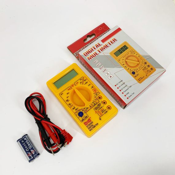 Мультиметр HAOYUE DT830D yellow | Зображення 6