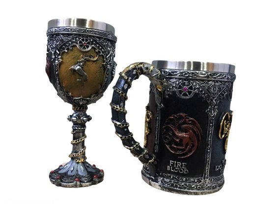 Подарунковий набір Чашка Келих 3 Гра Престолів Бафомет Подарунок | Зображення 2