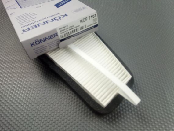 Фільтр салону Lanos, Konner (KCF-7103) (96190645) | Зображення 2