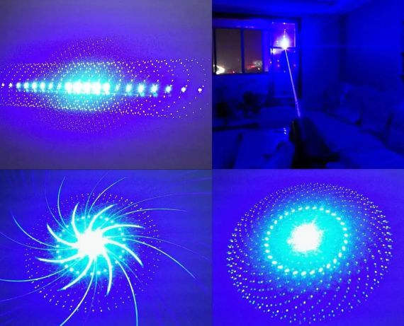 Лазерна указка  Laser B017 50000 mW 450 nm 10000 m | Зображення 3