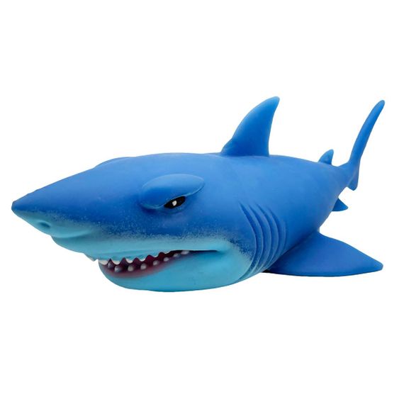 Стретч-іграшка у вигляді тварини – Гігантська акула (синя) | Зображення 1